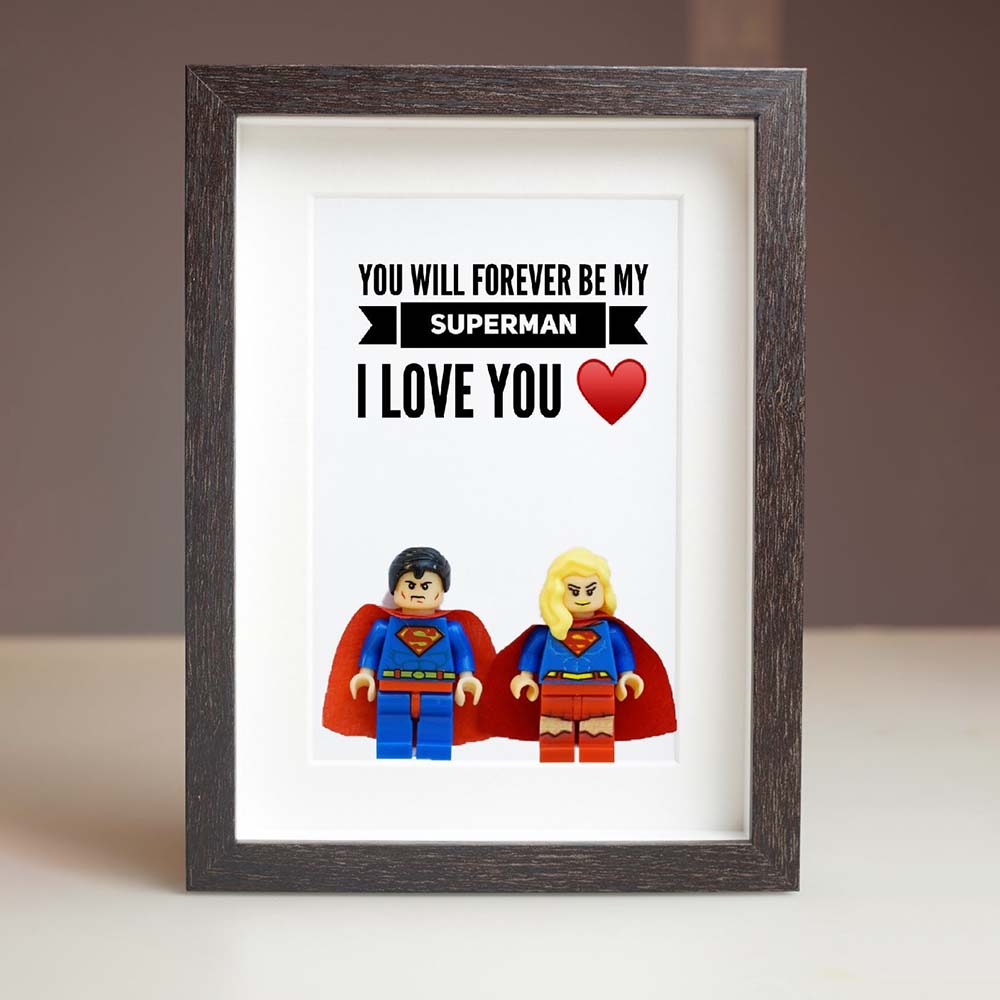  I LOVE YOU You are my superhero Gift for valentines day